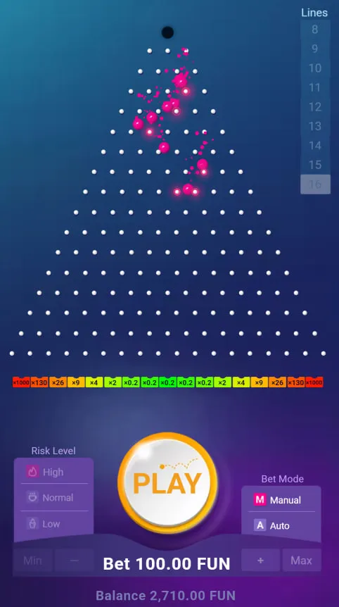 Plinko sur mobile — Application et navigateur Plinko sur mobile — Application et navigateur